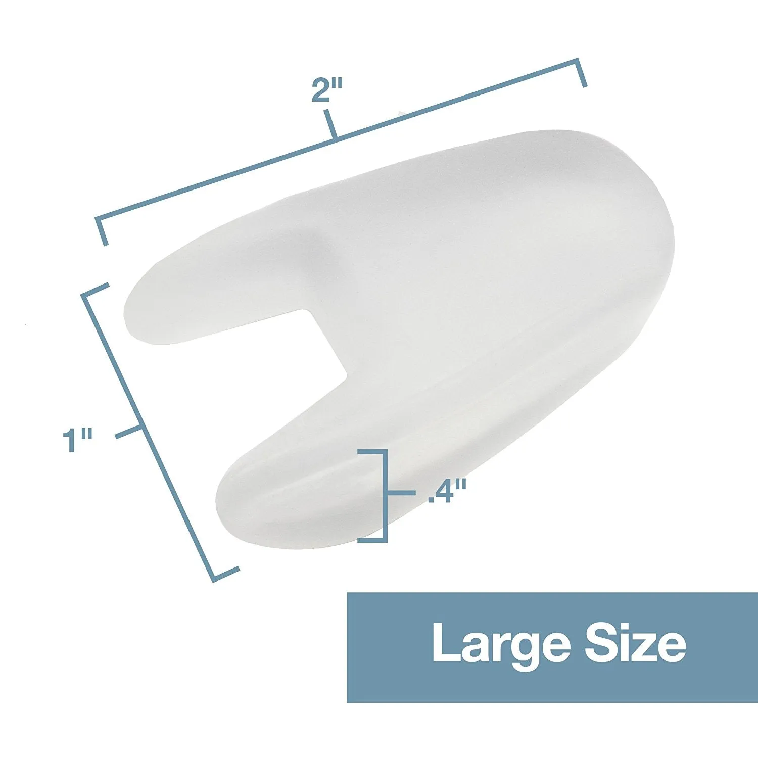 Flared Gel Toe Separators