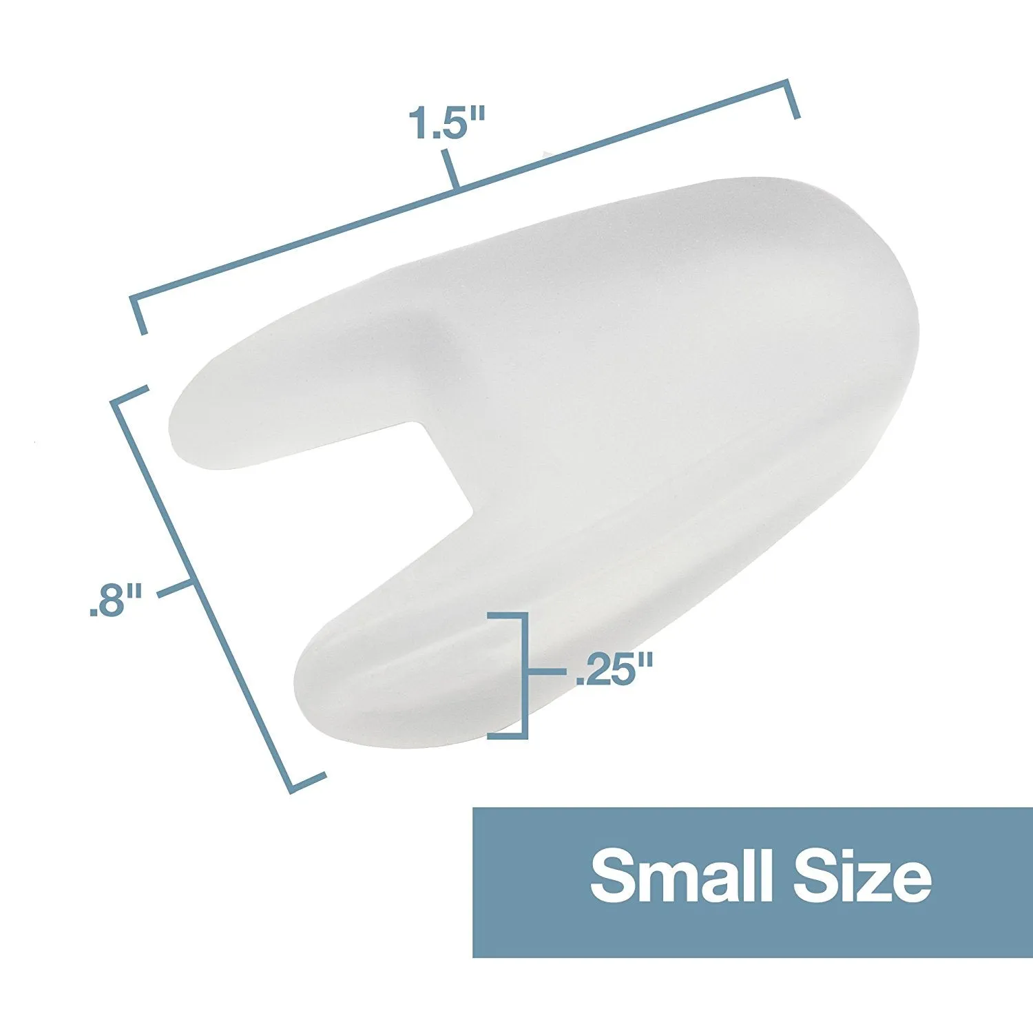 Flared Gel Toe Separators
