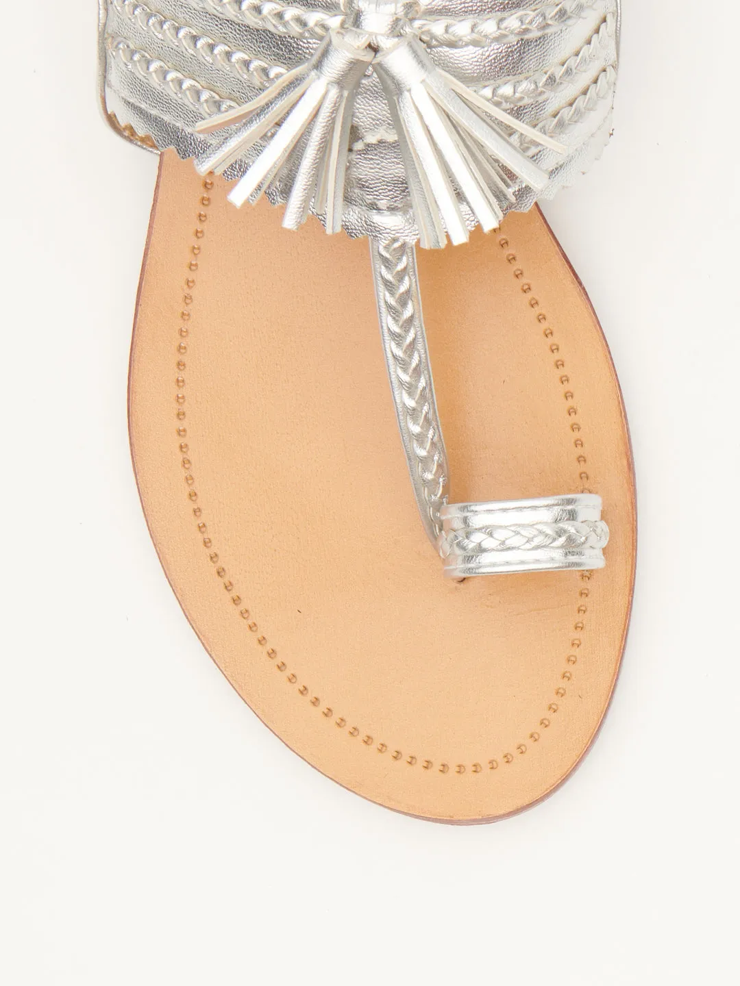 FLAT TASSEL KOHLAPURI