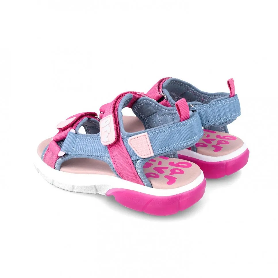 Garvalin - Sandal - Pink Denim