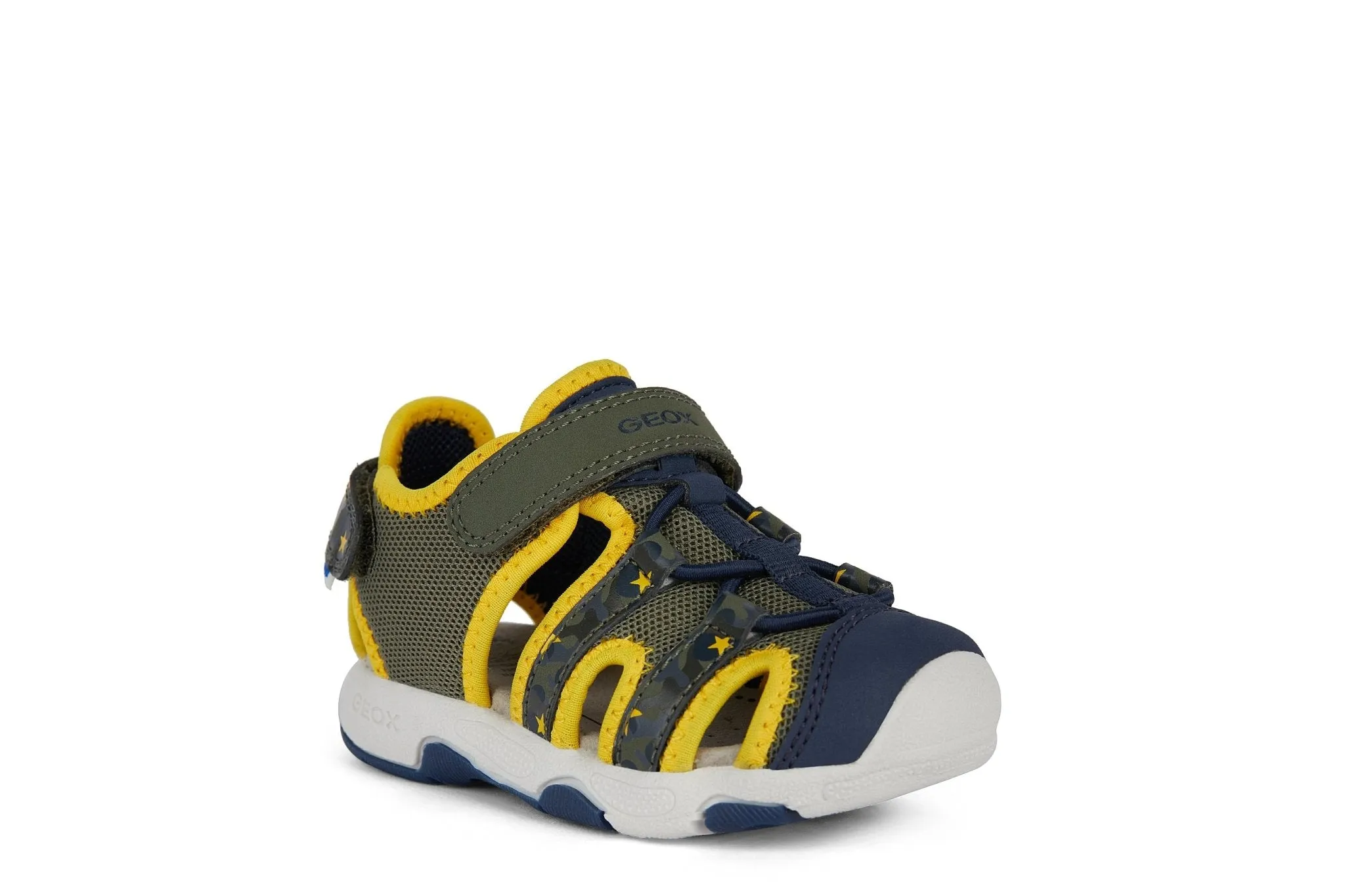 Geox - Sandal Multy - Green/Yellow