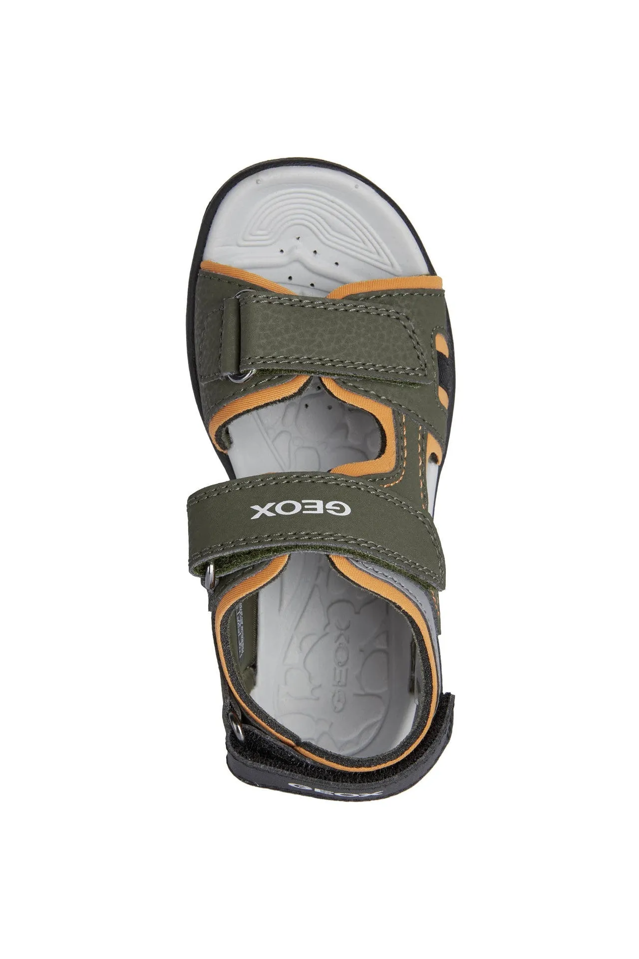 Geox - Vaniett Boy Sandal - Military Green/Orange
