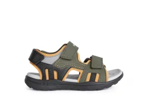 Geox - Vaniett Boy Sandal - Military Green/Orange