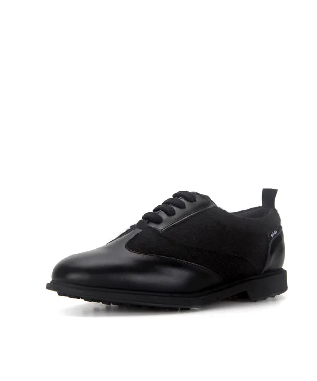 Giclee Warmer Spikeless Golf Shoes- Black