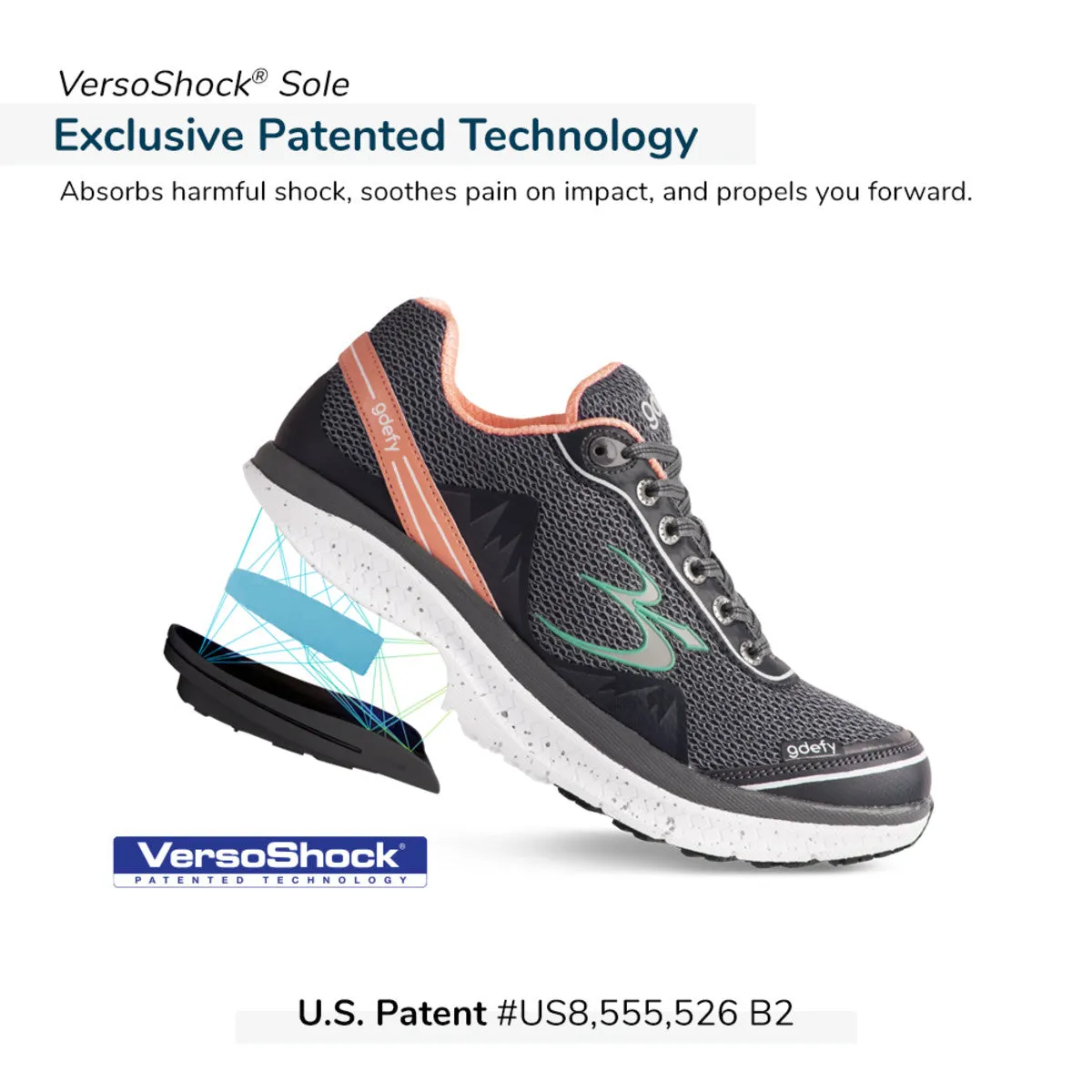 Gravity Defyer Women's Mighty Walk Athletic Shoes