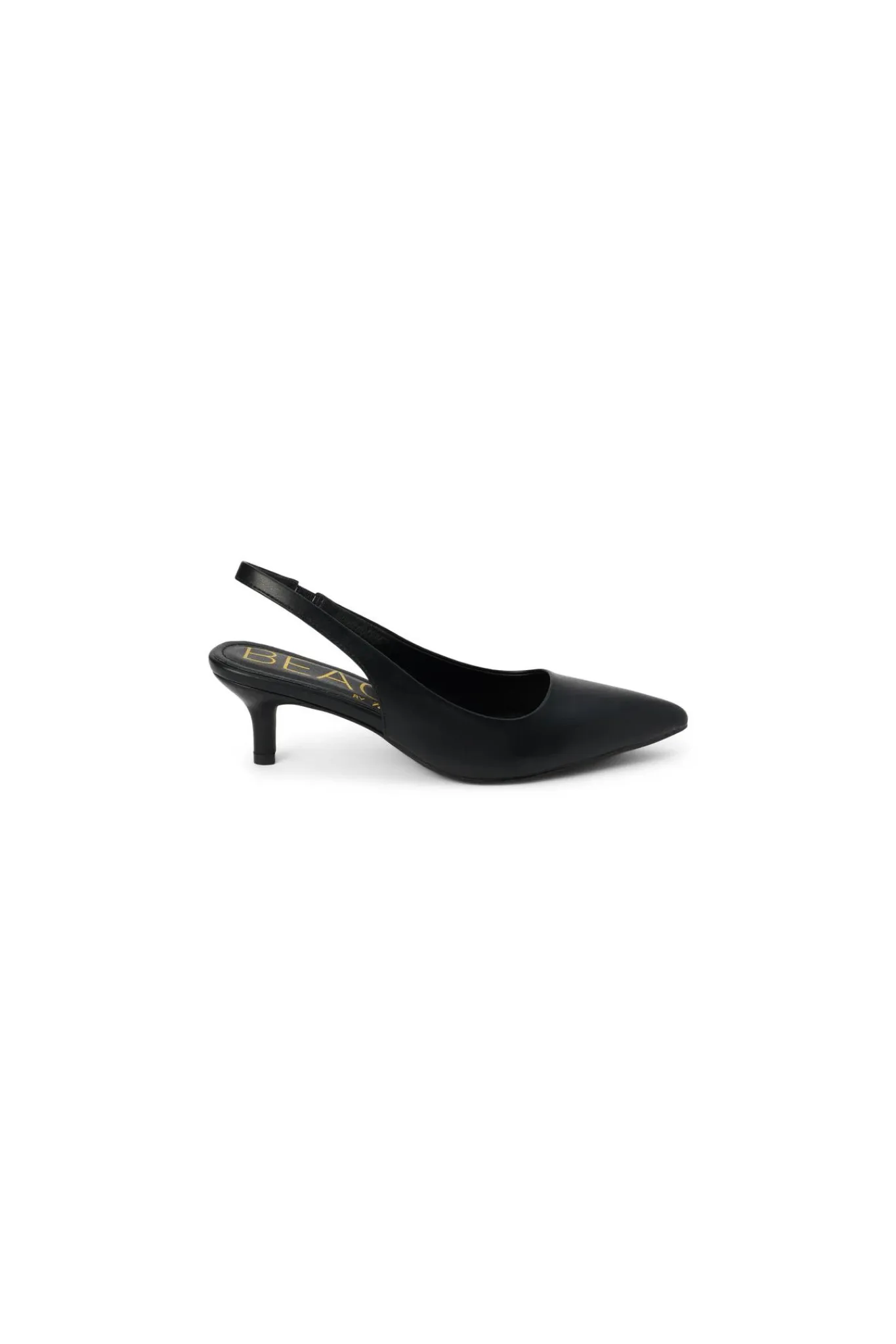 Grazia Slingback Heels - Black