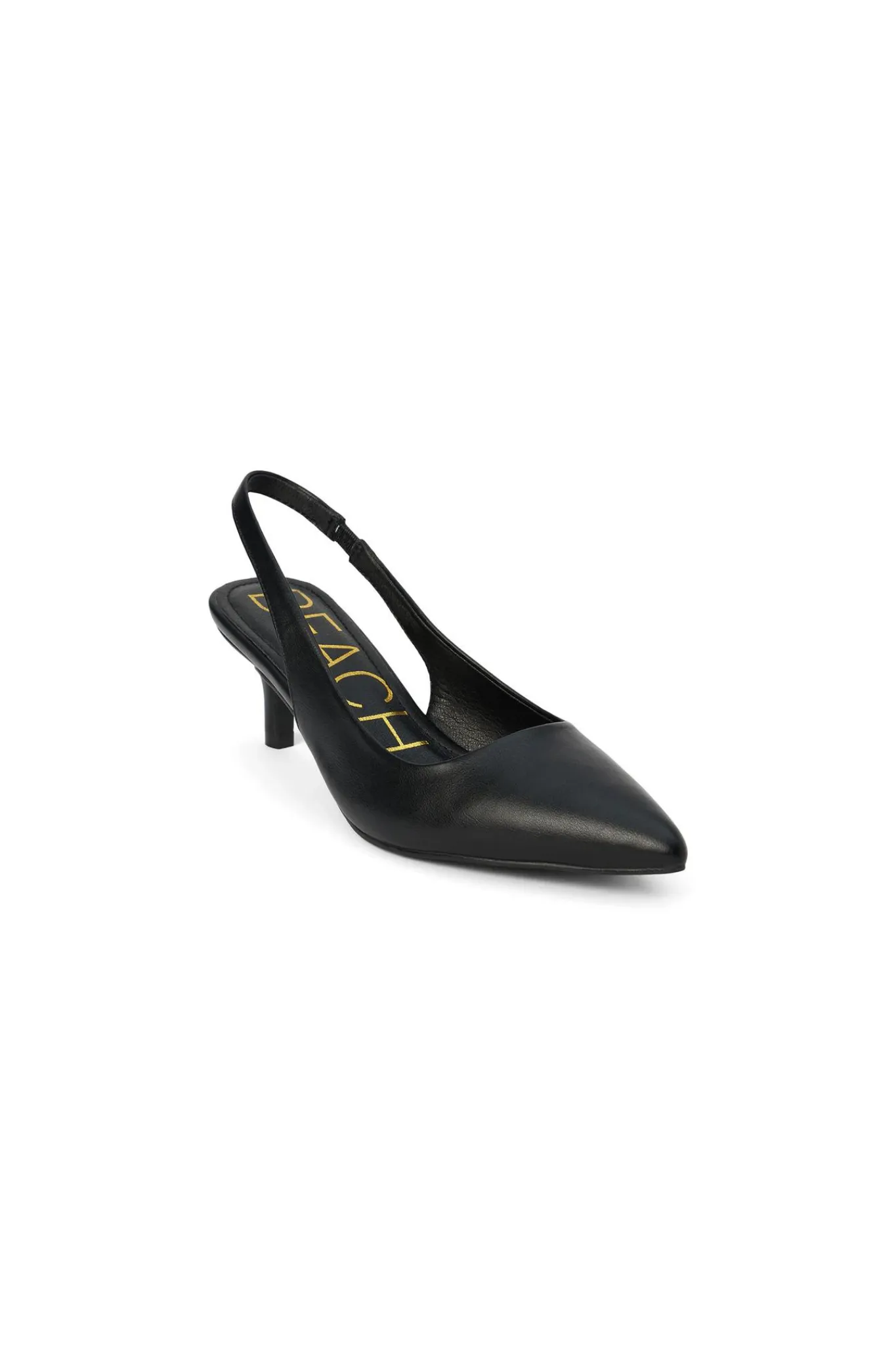 Grazia Slingback Heels - Black
