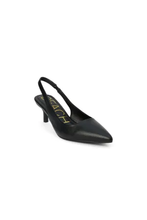 Grazia Slingback Heels - Black