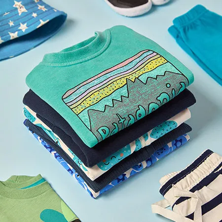 Green Lightweight Crew Jumper
