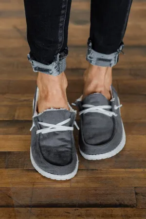 Gypsy Jazz Harley Sneakers- Grey