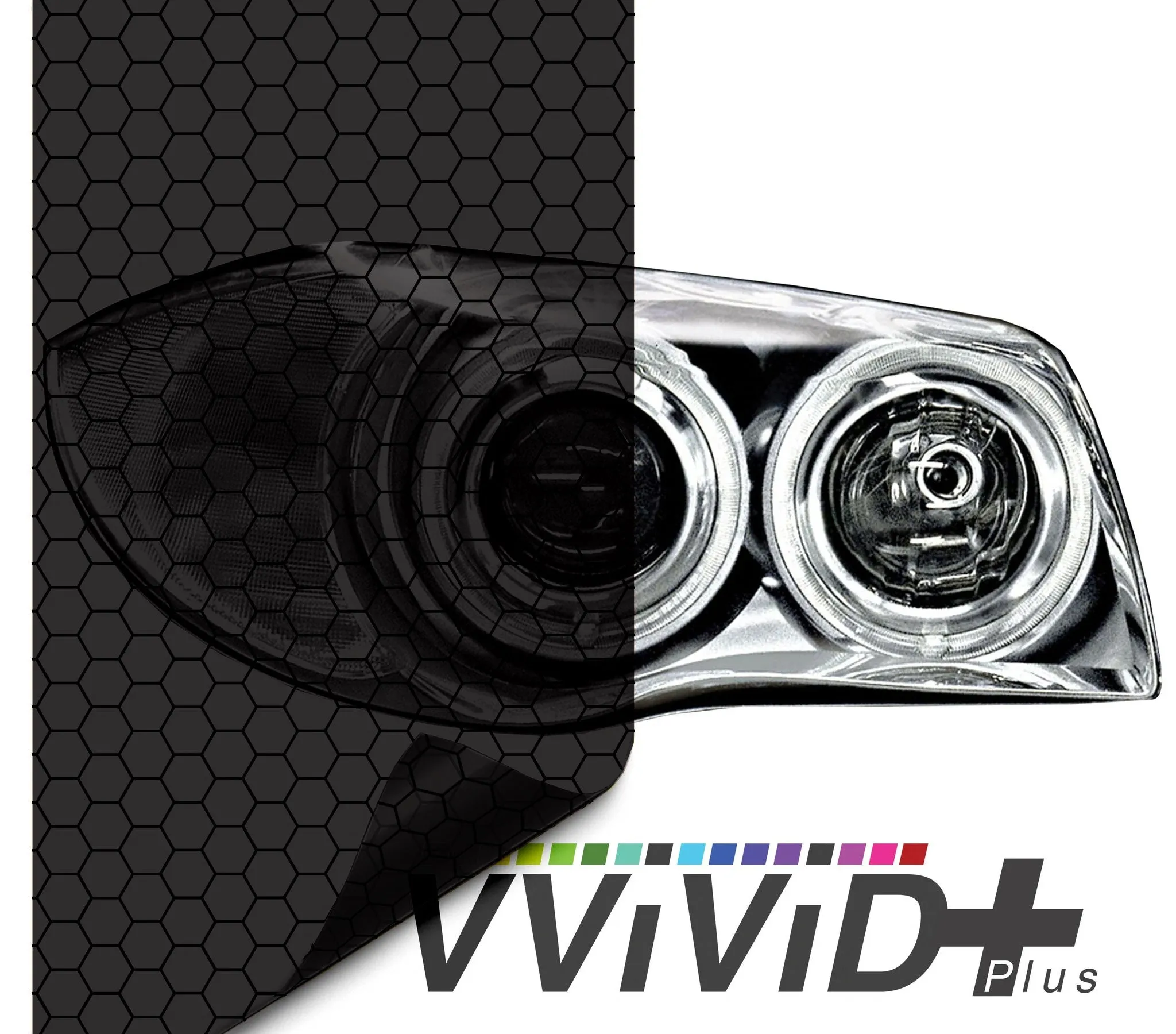 HEX  Dark Smoke Air-tint® Headlight Tint