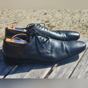 Hugo Boss Cap Toe Leather Oxford  Dress Shoes 12
