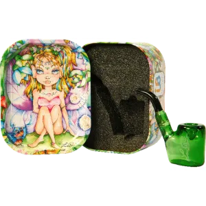 Influenced Brandz X Linda Biggs Sherlock Pipe In Tin Case - (1 Count)