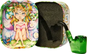 Influenced Brandz X Linda Biggs Sherlock Pipe In Tin Case - (1 Count)