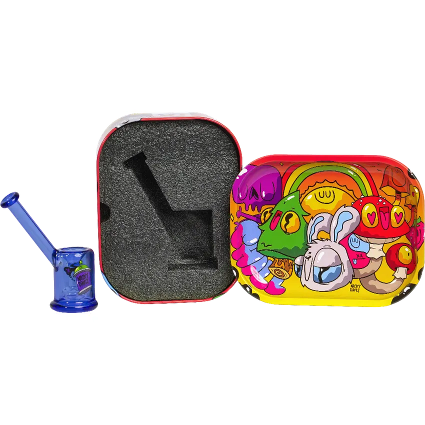 Influenced Brandz X Nicky Davis Bubbler In Tin Case - (1 Count)
