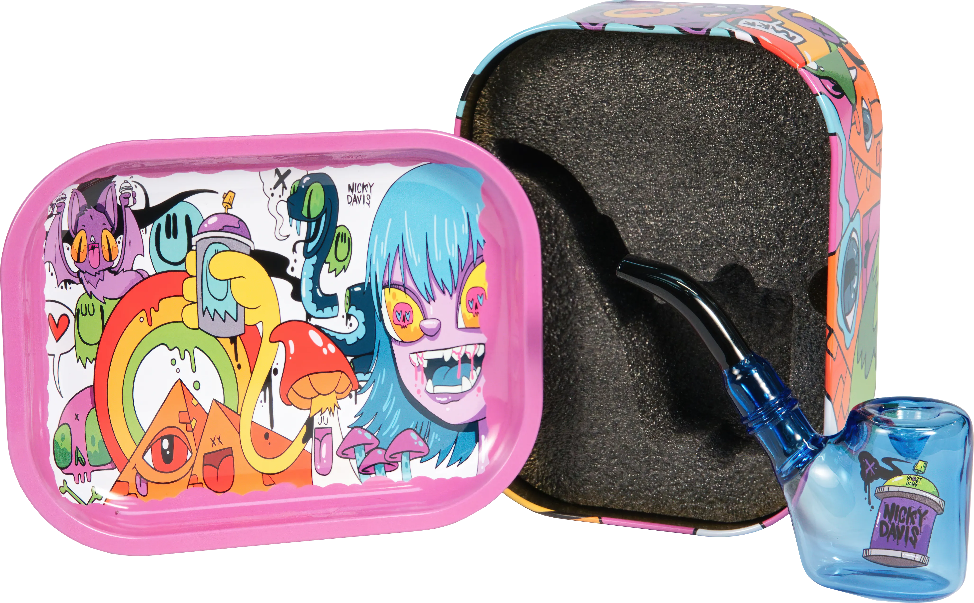 Influenced Brandz X Nicky Davis Sherlock In Tin Case - (1 Count)