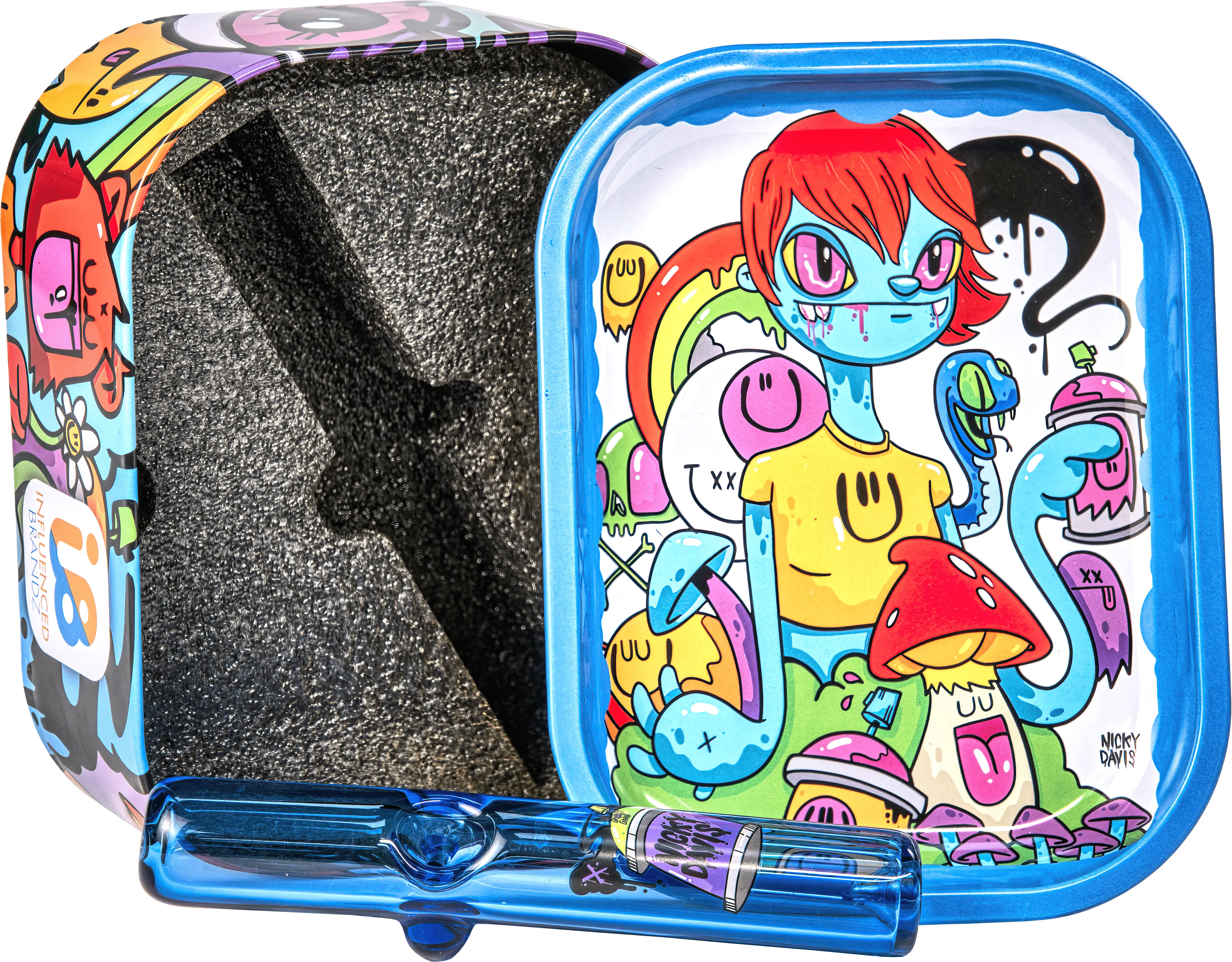 Influenced Brandz X Nicky Davis Steam Roller In Tin Case - (1 Count)