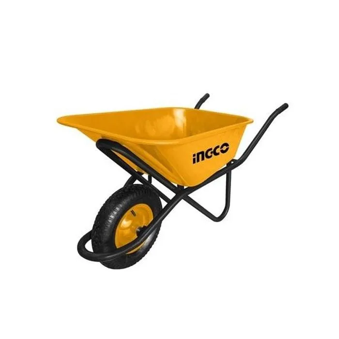 Ingco 150Kg Heavy-Duty Wheelbarrow - HHWB64018G