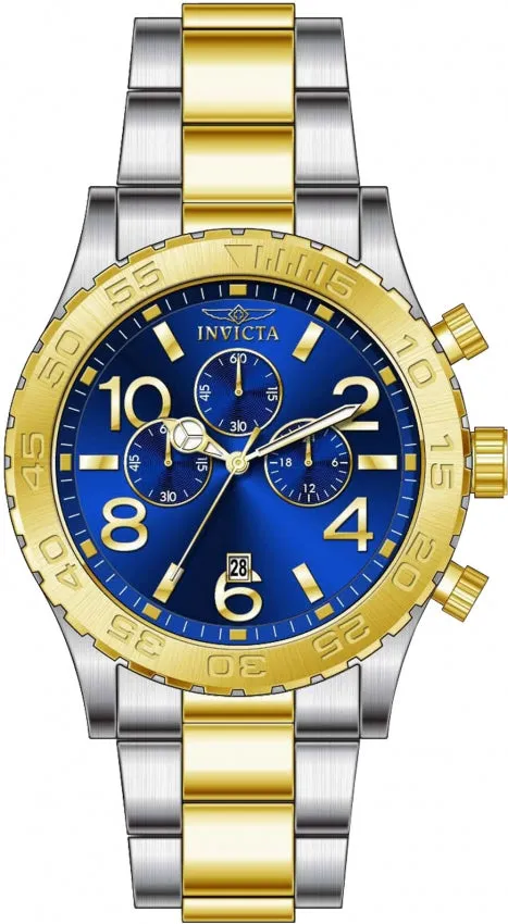 Invicta Men's Specialty Two-Tone & Blue Dial 40603