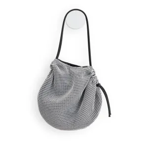 InZu COCCO Neo Tote in White and Interstellar Hive