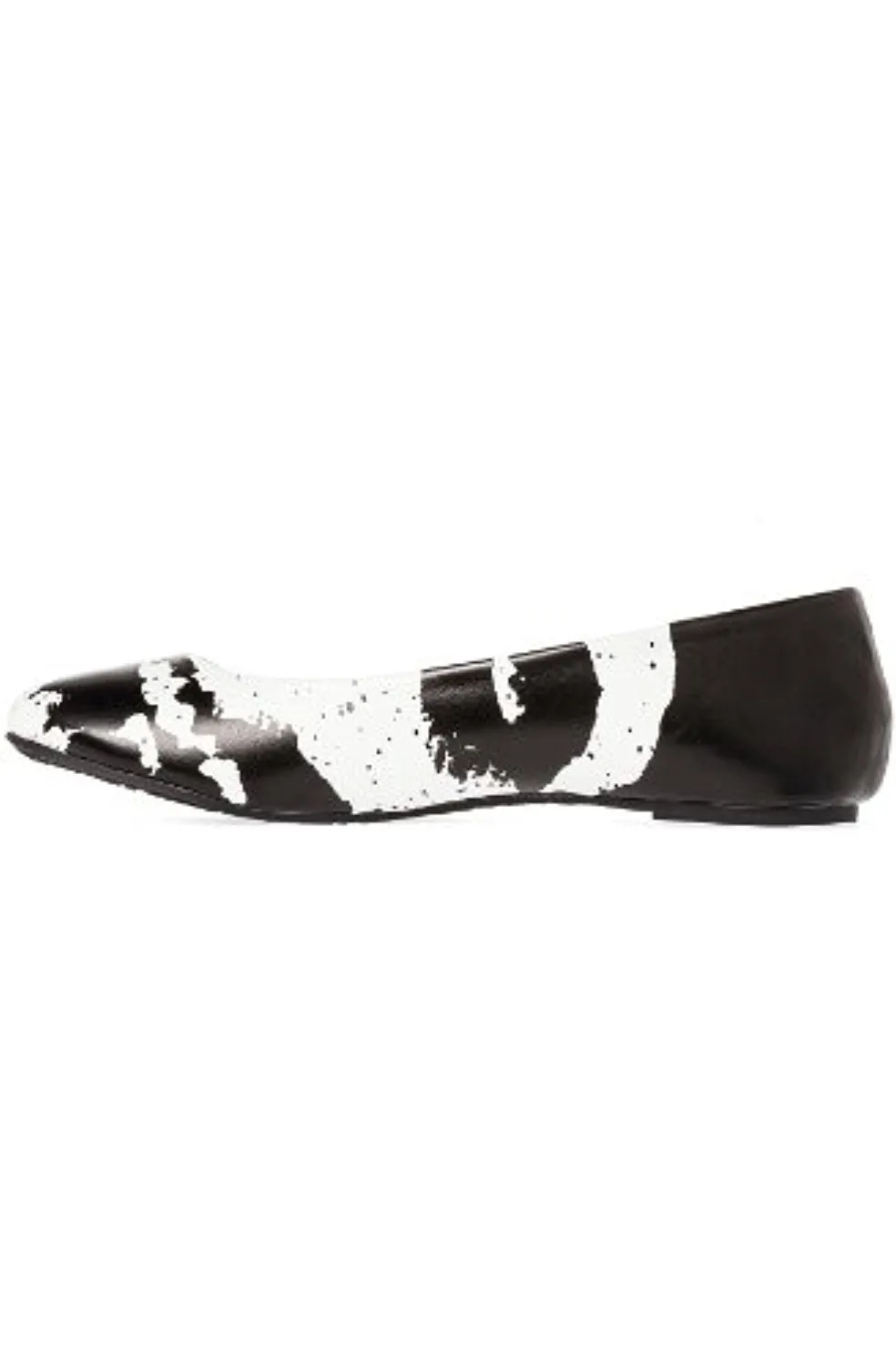 Iron Fist Women's Misfits Skull Flats 7 Black-White