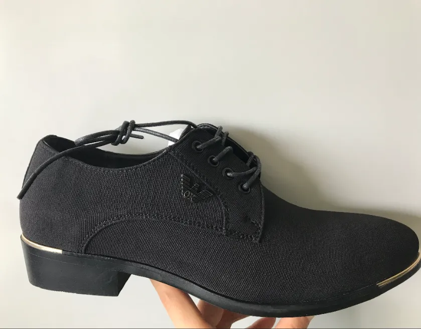 Italian mens shoes fashion black men moccasin pointed toe classic men wedding shoes sapatos masculino