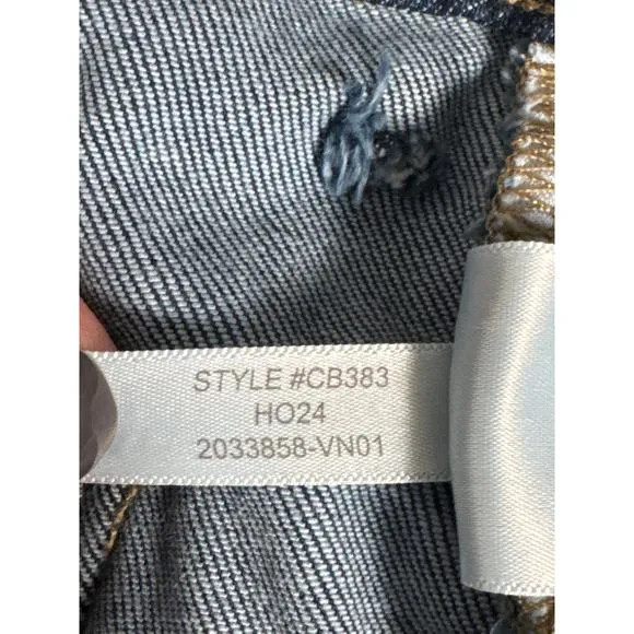 J. Crew Soft Denim High Rise Trouser Jean Signature Stretch Surf Shore Wash 28