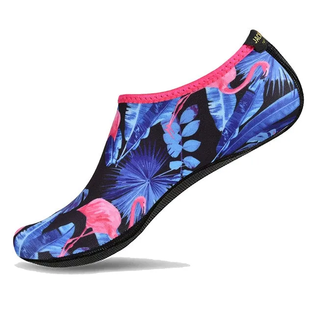 JACKSHIBO Summer Water Shoes Men Swimming Shoes Aqua Beach