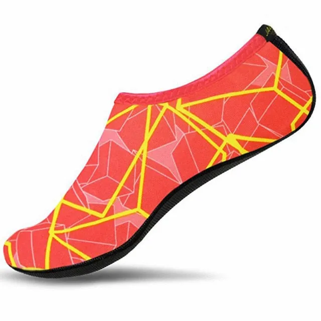 JACKSHIBO Summer Water Shoes Men Swimming Shoes Aqua Beach