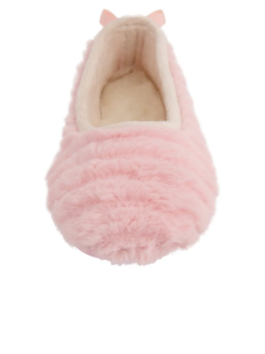 Jane Faux Fur Slipper