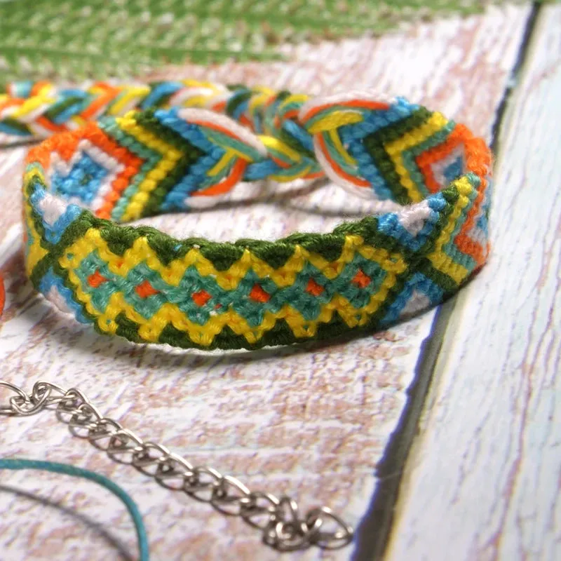 Jewellery - Handmade 4 Piece Bohemian Chic Summer Anklet Set - New