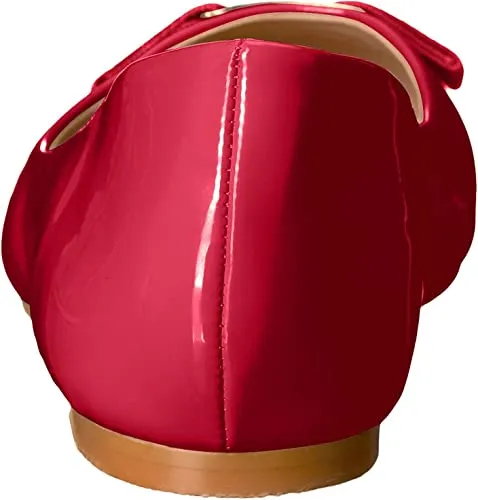 Journee Collection Women's Flats, Red, 7.5
