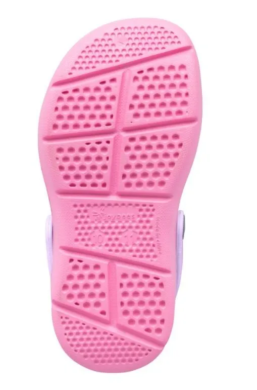JOYBEES - Kids ACTIVE CLOG SOFT PINK/LAVENDER