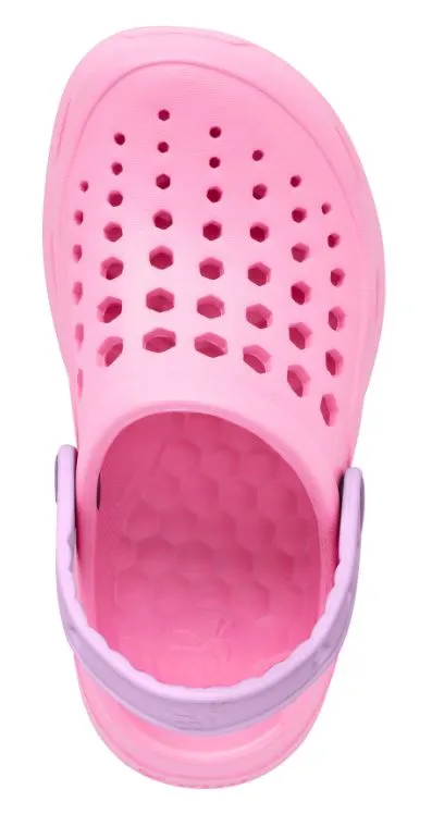 JOYBEES - Kids ACTIVE CLOG SOFT PINK/LAVENDER