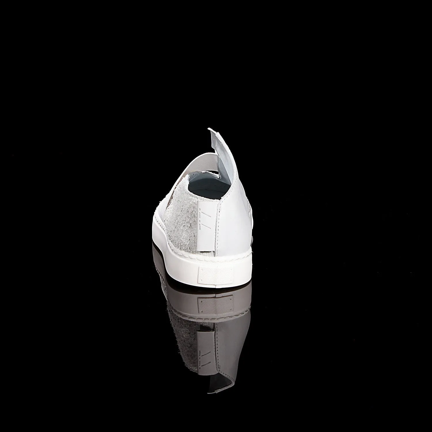 K1 / ALL WHITE / UNISEX LEATHER SNEAKER