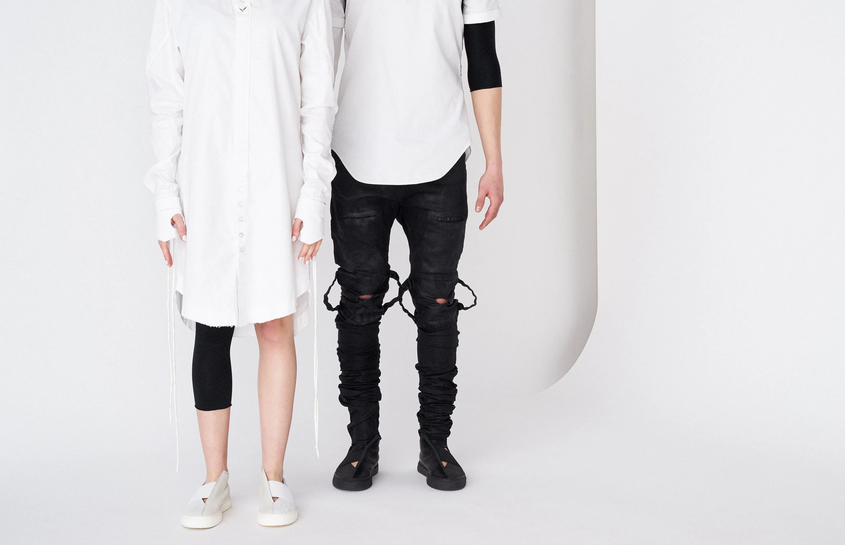 K1 / ALL WHITE / UNISEX LEATHER SNEAKER