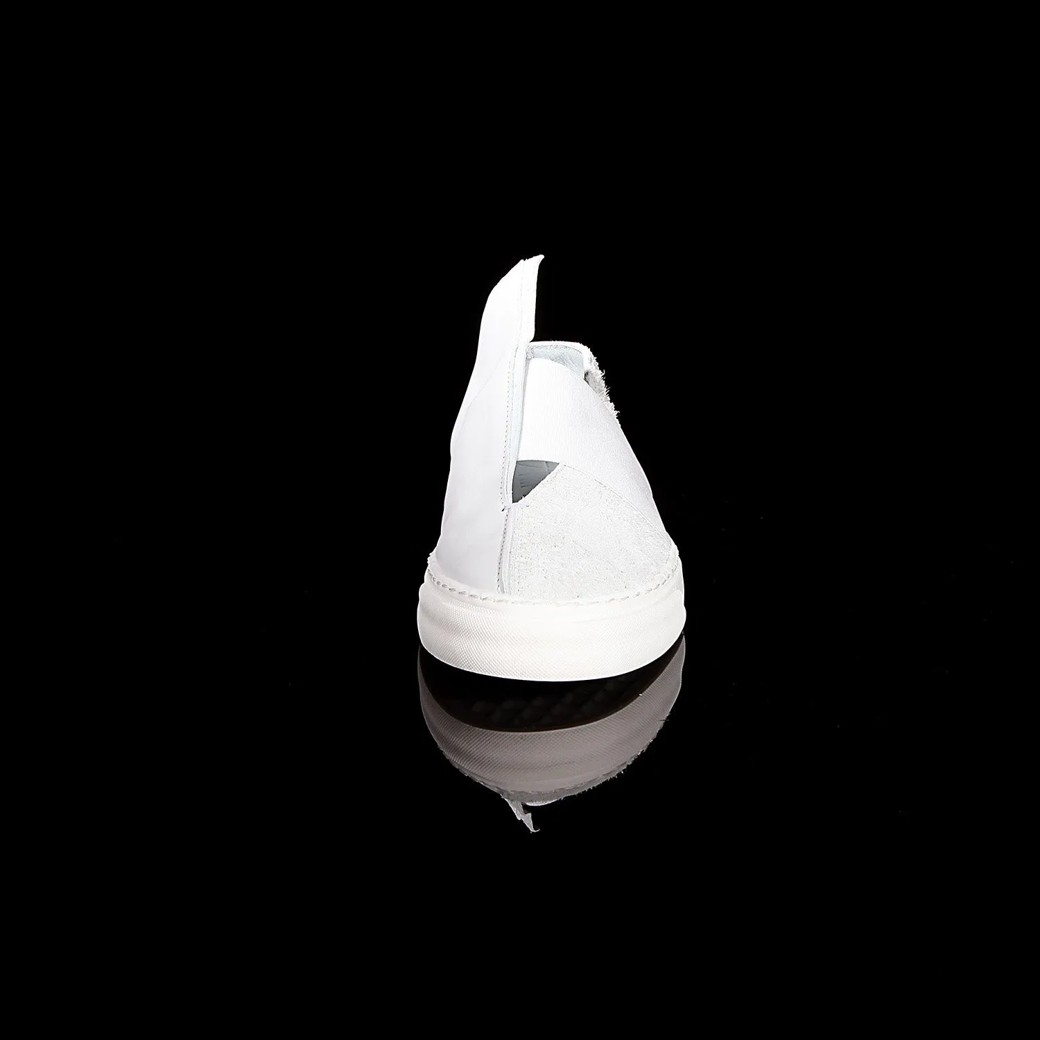 K1 / ALL WHITE / UNISEX LEATHER SNEAKER