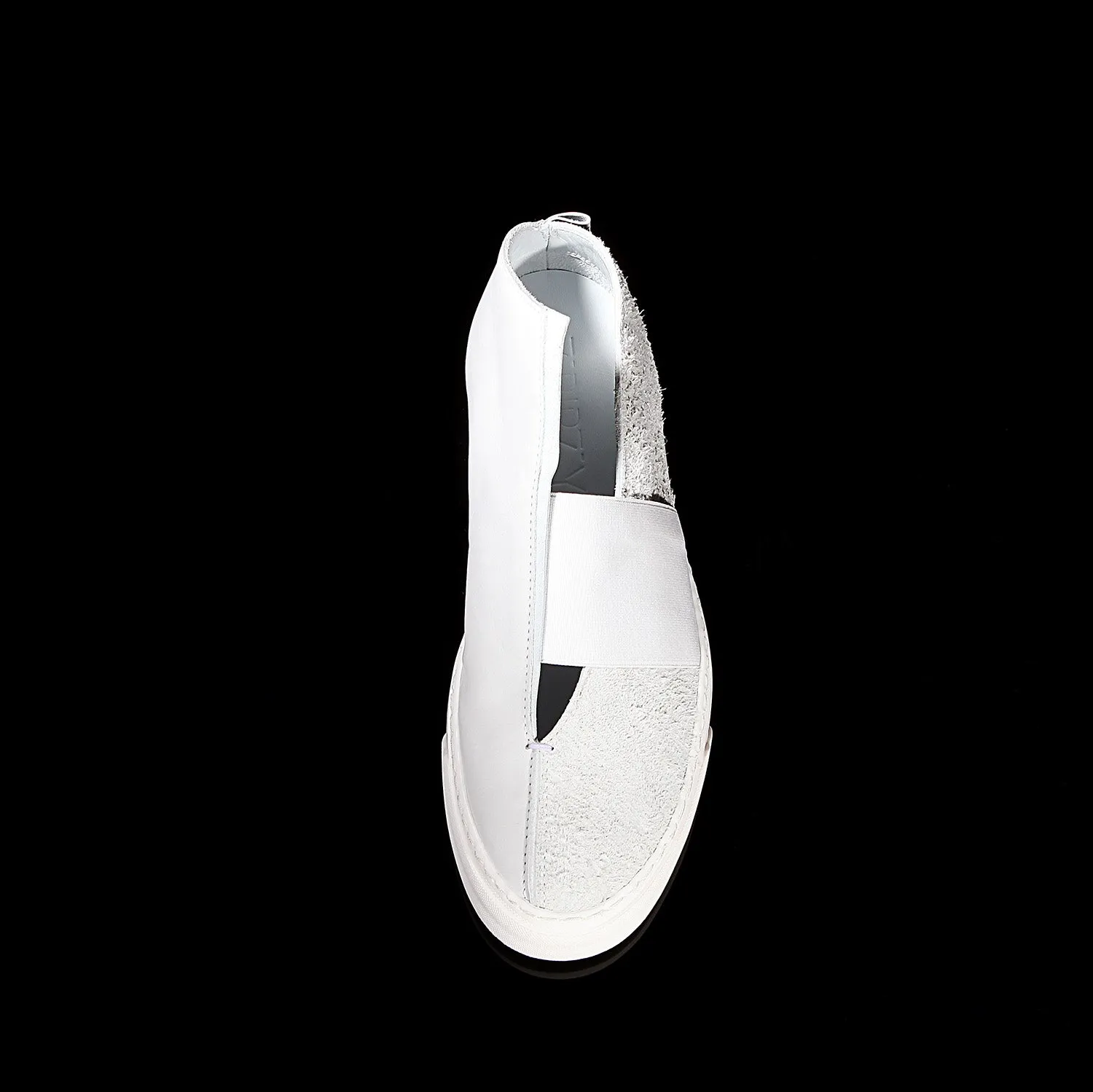 K1 / ALL WHITE / UNISEX LEATHER SNEAKER