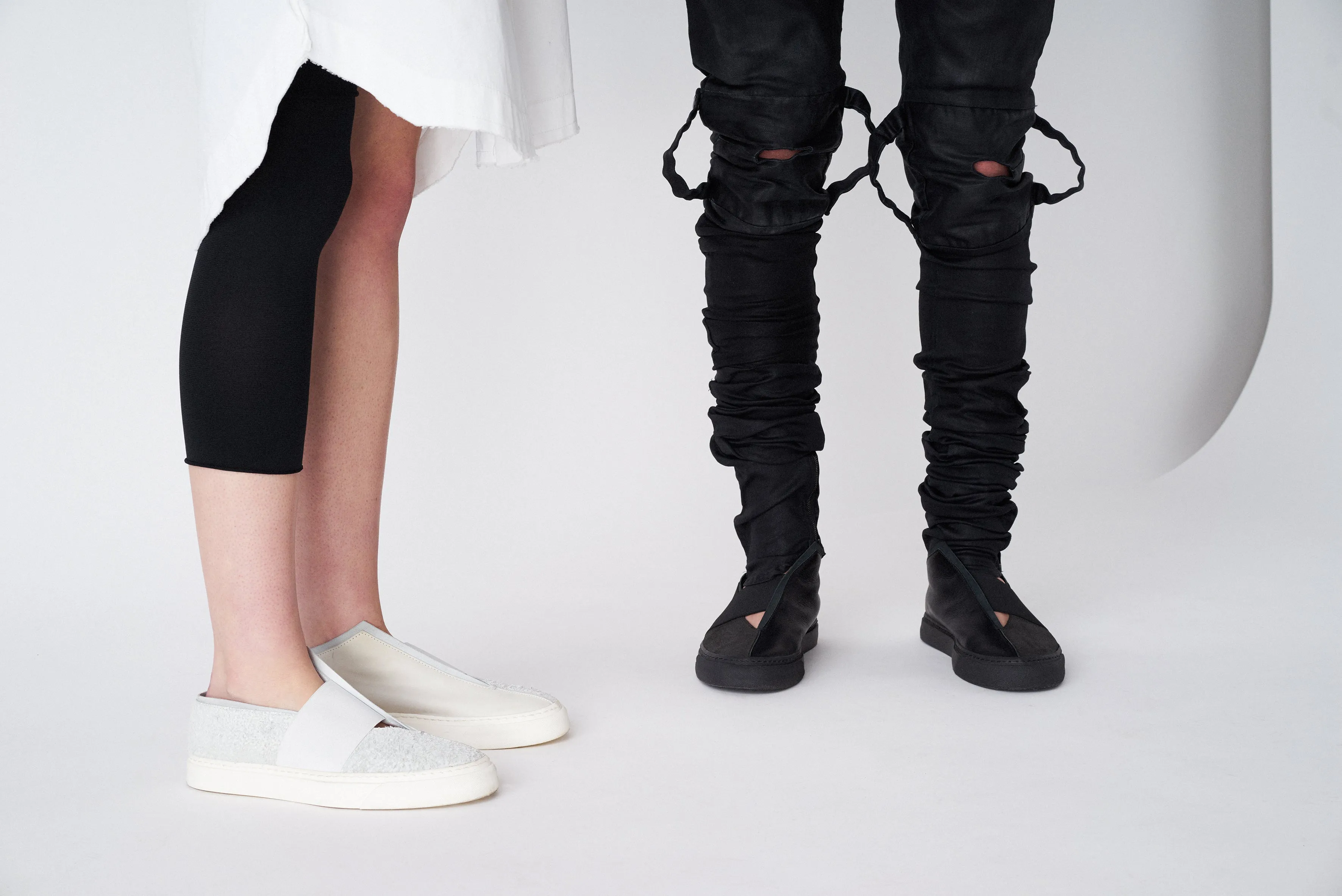 K1 / ALL WHITE / UNISEX LEATHER SNEAKER