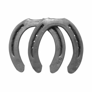 Kerckhaert Draft Steel Horseshoes 28 x 12 mm Toe Clipped sz 4
