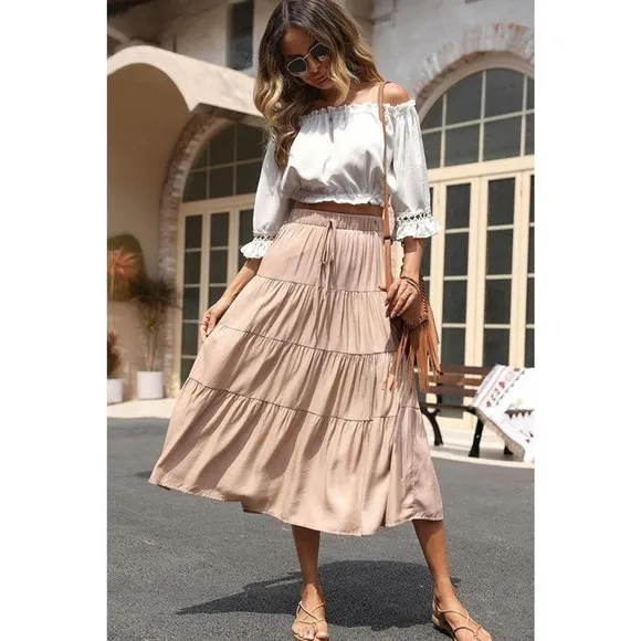Khaki Skirt