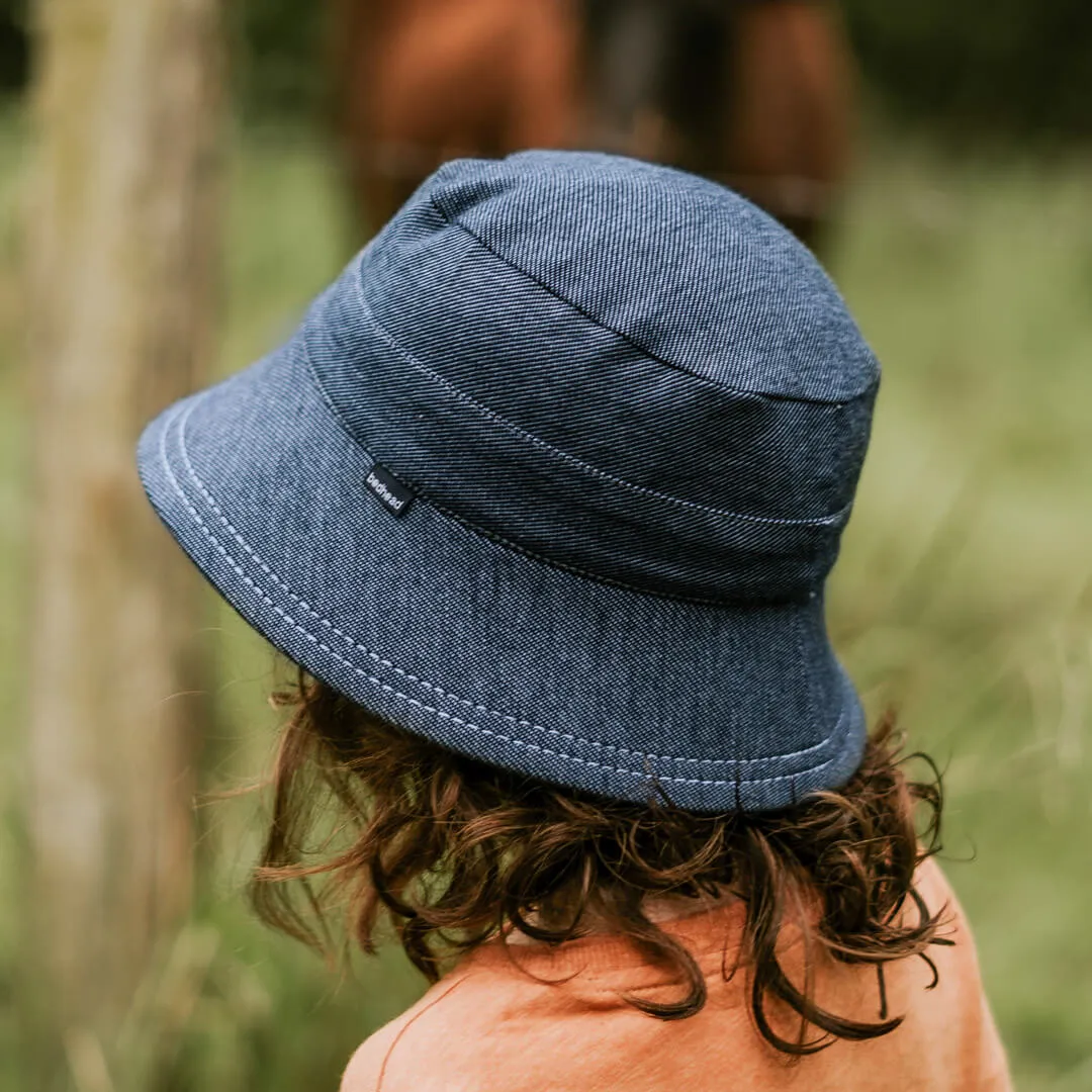KIDS BUCKET HAT | DENIM