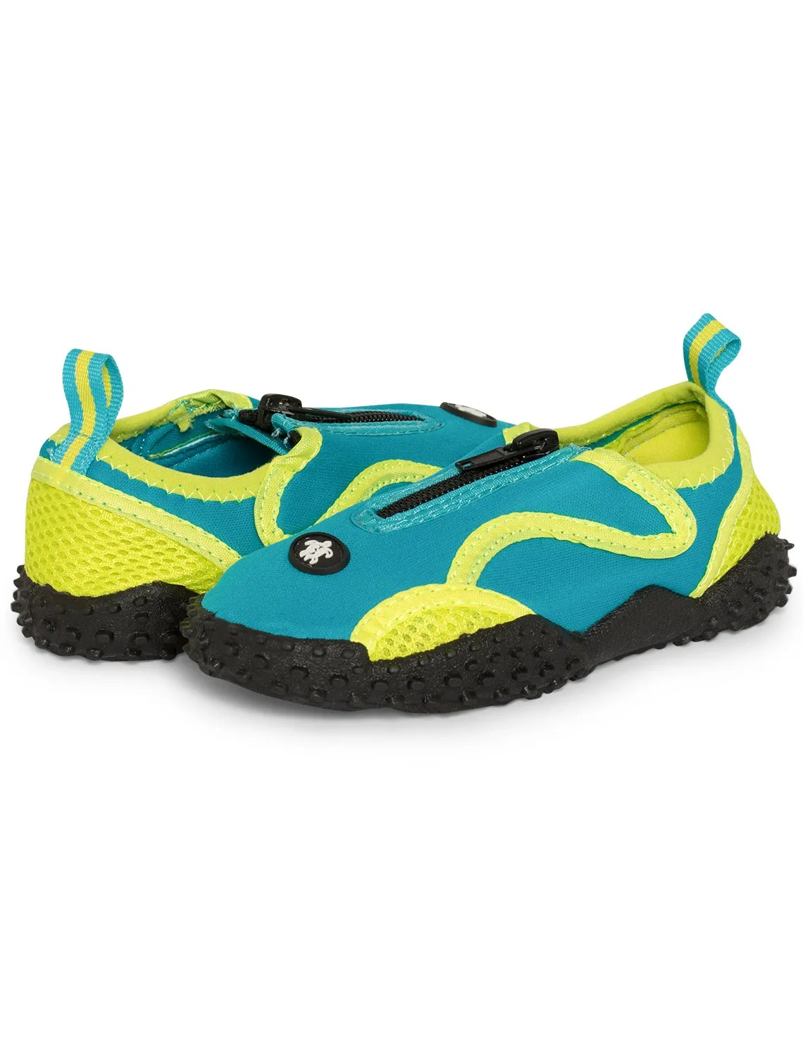 Kids Water Shoes - Teal / Lime