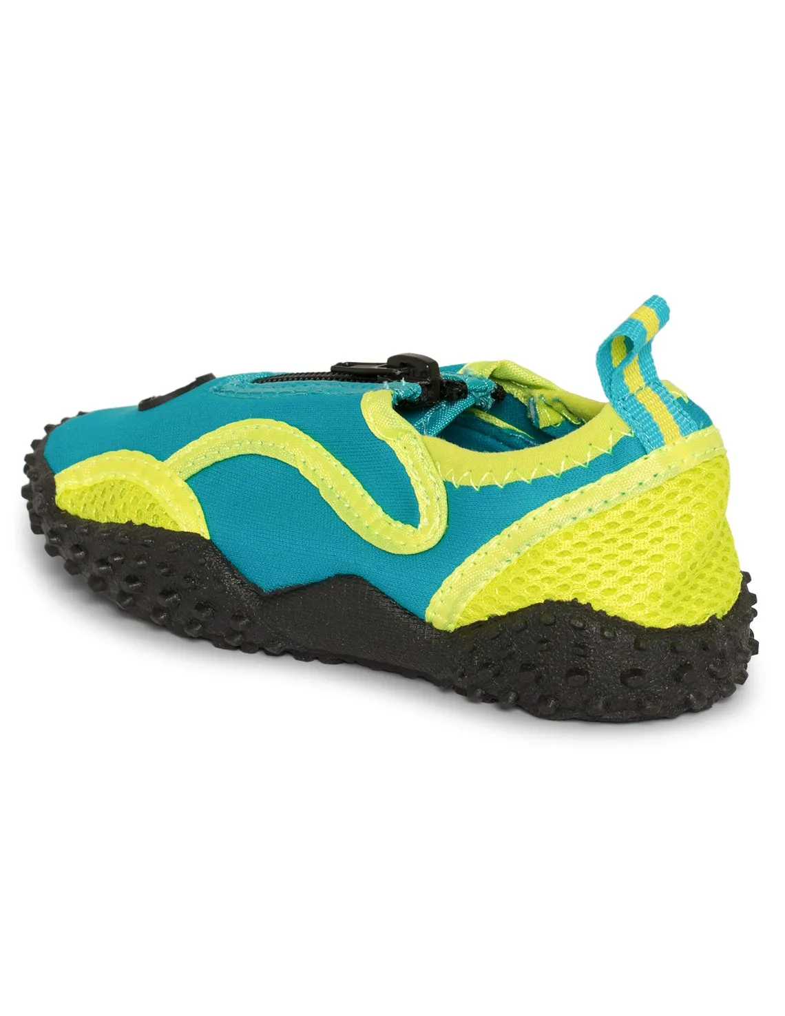 Kids Water Shoes - Teal / Lime