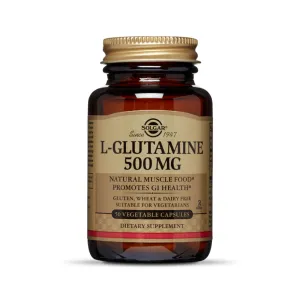 L-Glutamine 500mg 50 vege capsules