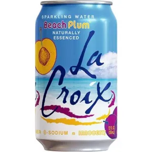 La Croix Sparkling Water - Beach Plum 355mL (Single)