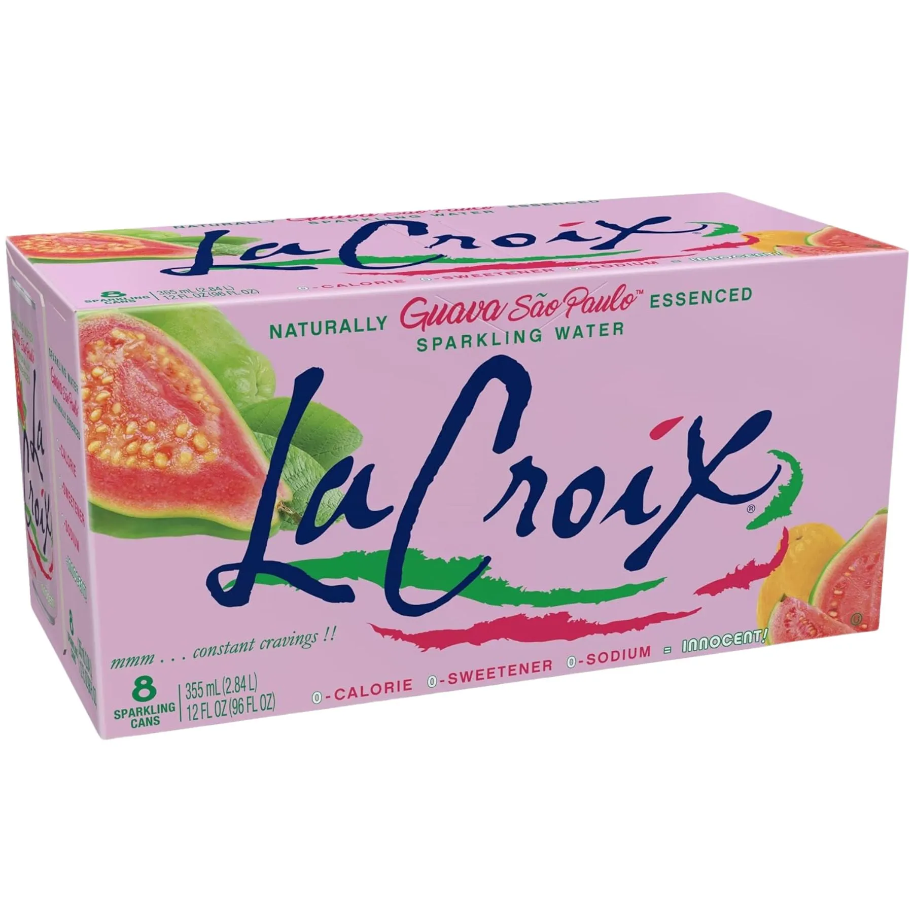 La Croix Sparkling Water - Guava Sao Paulo 8pk