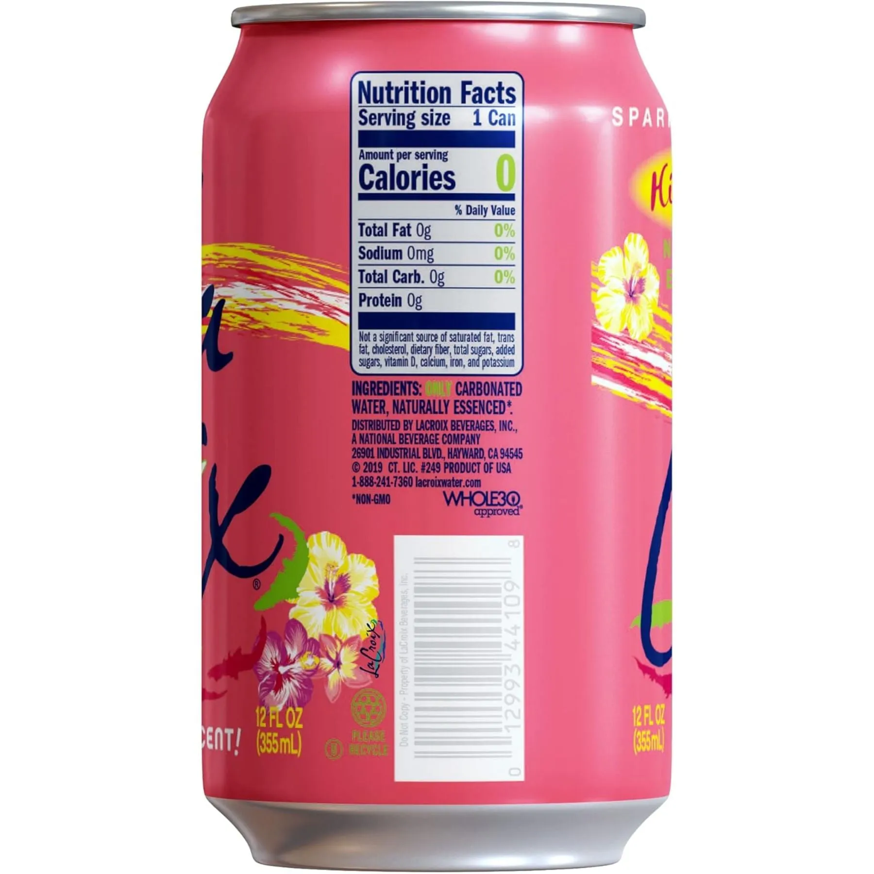 La Croix Sparkling Water - Hi-Biscus 8pk