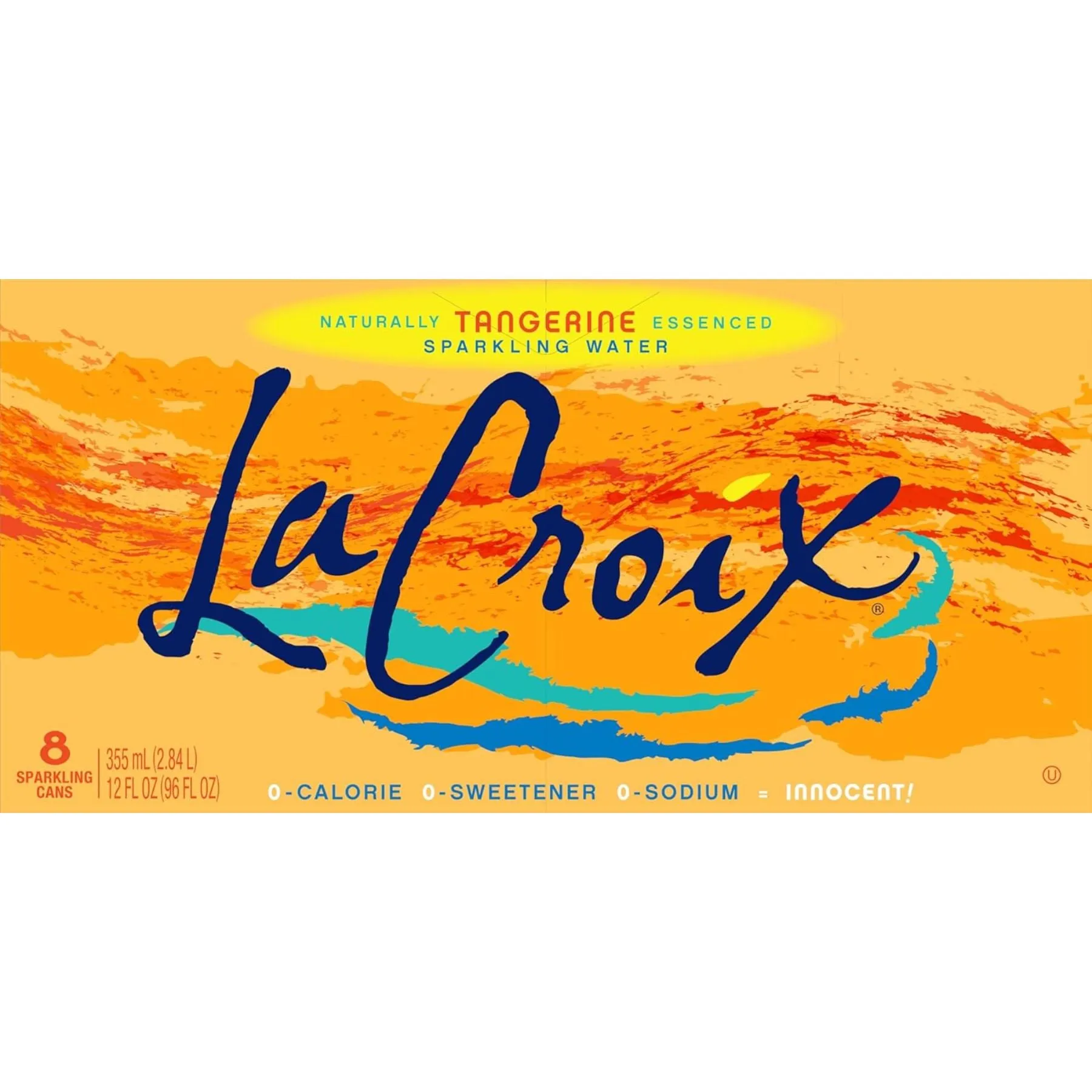 La Croix Sparkling Water - Tangerine 8pk