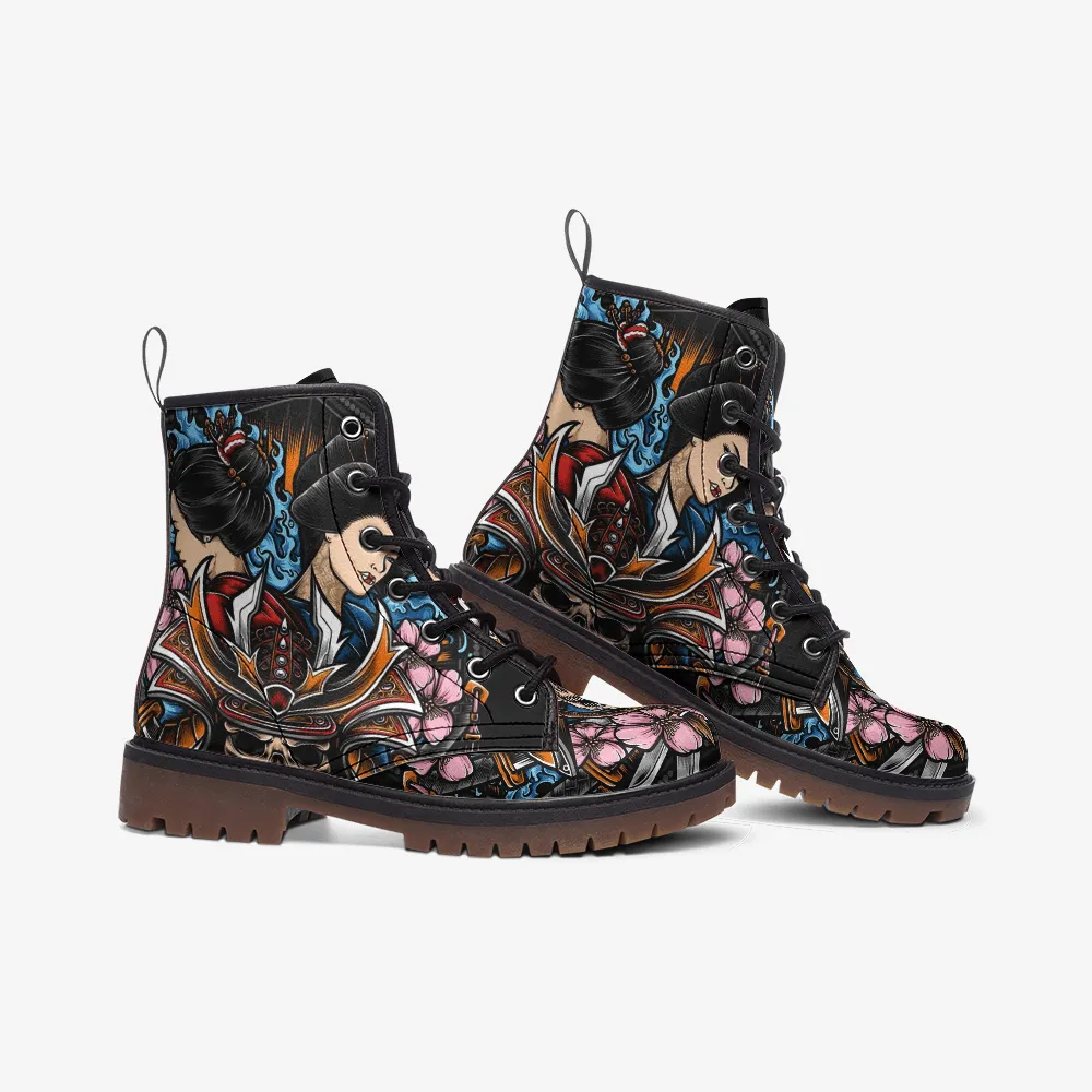 Lady Samurai Casual Leather Lightweight boots MT